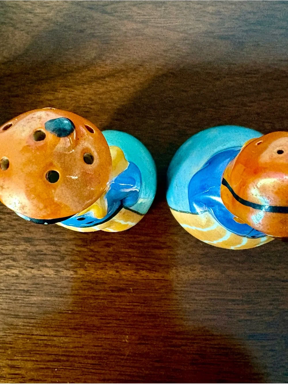 Vintage Deco Dutch Figural Salt & Pepper Sets ( 2 ) Lustreware from 1920’s-1940